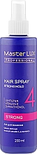Парфумерія, косметика Лак для волосся сильної фіксації - Master LUX Professional Strong Hair Spray