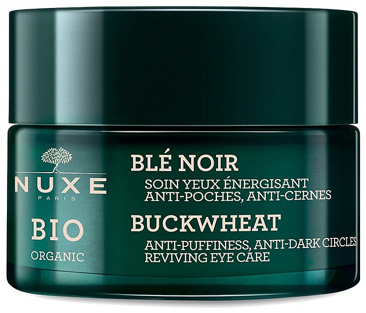 Крем для очей - Nuxe Bio Organic Anti-Puffiness Anti-Dark Circles Reviving Care — фото N1