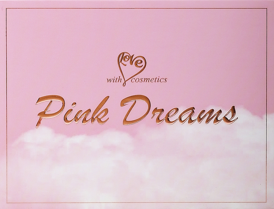 Палетка теней для век - With Love Cosmetics Pink Dreams Palette — фото N2