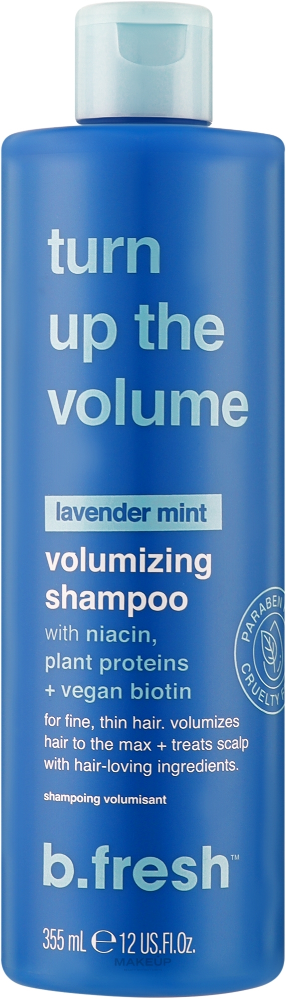 Шампунь для волос - B.fresh Turn Up The Volume Shampoo — фото 355ml