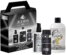 Духи, Парфюмерия, косметика Jediss Millioner - Набор 203 (edp/50ml + sh/gel/200ml + ash/lot/100ml)