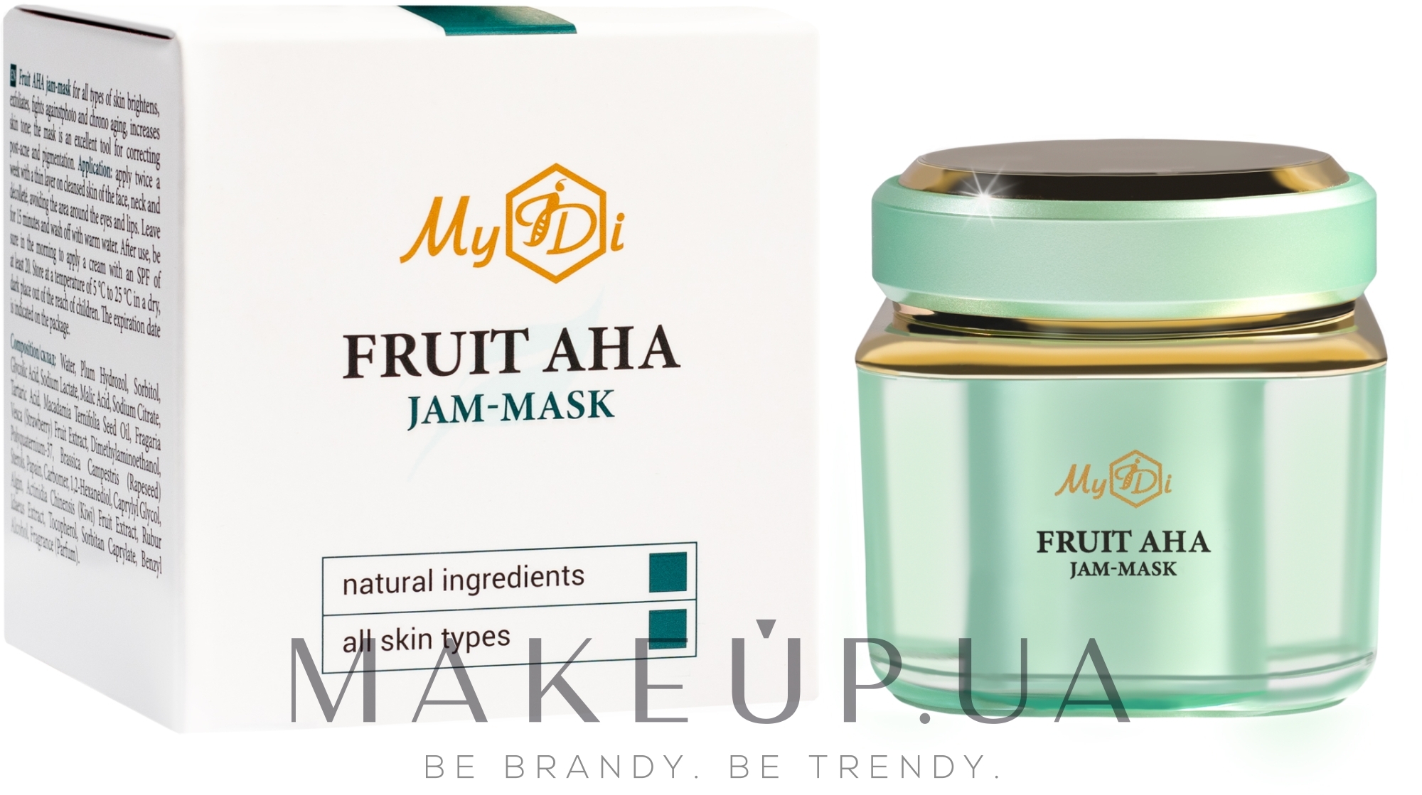 Фруктовая джем-маска для всех типов кожи - MyIDi Fruit АНА Jam-Mask — фото 50ml