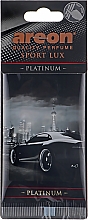 Парфумерія, косметика Ароматизатор для авто - Areon Sport Lux Platinum