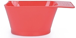 Миска для окрашивания волос с нескользящей основой, 280 мл, красная - Bifull Professional Anti-Slip Tinting Bowl — фото N1