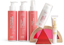 Набор "Комплексный уход за молодой сухой и нормальной кожей", 5 продуктов - Marie Fresh Cosmetics — фото N1
