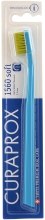 Зубная щетка CS 1560 Soft, D 0,15 мм, голубая, салатовая щетина - Curaprox — фото N1