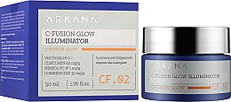 Осветляющий крем с высокой дозой витамина С - Arkana C-Fusion Glow Illuminator — фото N2