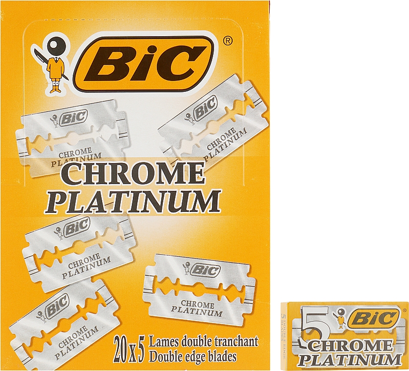 Набор лезвий для станка "Chrome Platinum" - Bic