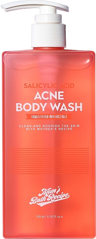 Гель для душу проти прищів - Mom's Bath Recipe Salicylic Acid Acne Body Wash — фото N1