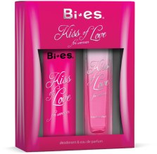 Парфумерія, косметика Bi-Es Kiss Of Love - Набір (edp/100ml + deo/150ml) 