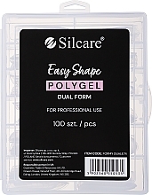Многоразовые формы для наращивания ногтей - Silcare Easy Shape Polygel Dual Form — фото N1
