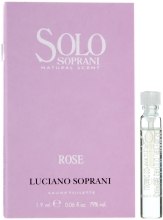 Парфумерія, косметика Luciano Soprani Solo Soprani Rose - Туалетна вода (пробник)