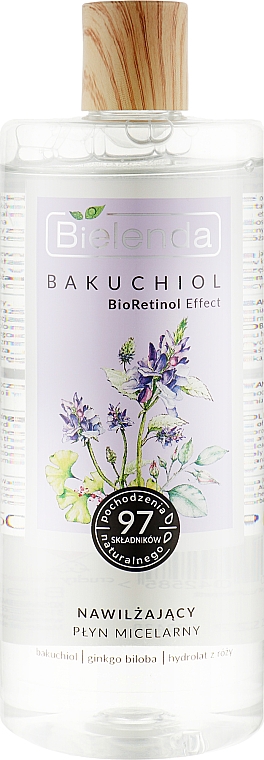 Увлажняющая мицеллярная жидкость - Bielenda Bakuchiol BioRetinol Effect