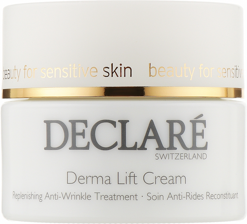 Омолоджуючий крем з ефектом ліфтингу для сухої шкіри - Declare Derma Lift Replenishing Cream — фото N1