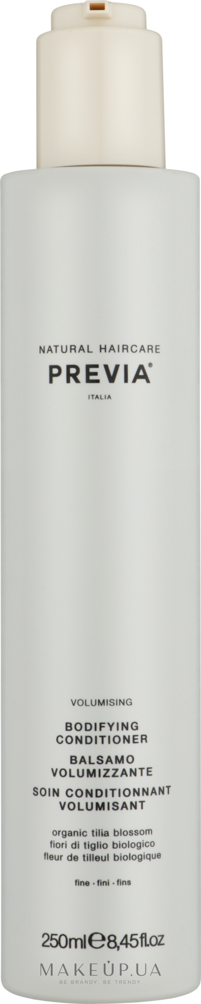 Кондиционер для объема - Previa Tilia Blossom Bodifying Conditioner — фото 200ml