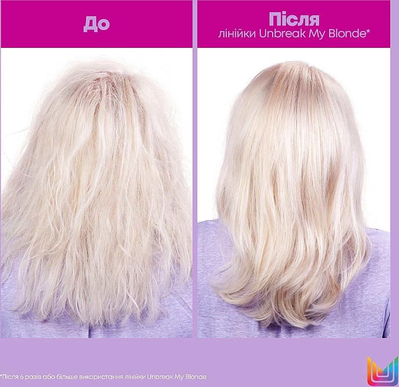 Відновлюючий догляд беззмивання для зміцнення волосся - Matrix Total Results Unbreak My Blonde Reviving Leave-in Treatment — фото N3