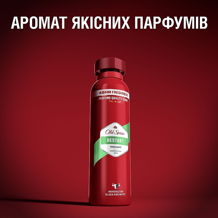 Аерозольний дезодорант - Old Spice Restart Deodorant Spray — фото N5