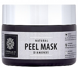 Парфумерія, косметика Пілінг-маска для обличчя - Formula H Natural Diamonds Peel Mask