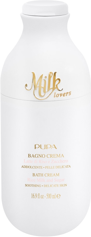 Очищающий крем для тела - Pupa Milk Lovers Bagno Crema Riso e Zucchero Bath Cream — фото N1