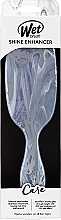 Расческа для волос, серебряная - The Wet Brush Metallic Marble Silver — фото N2
