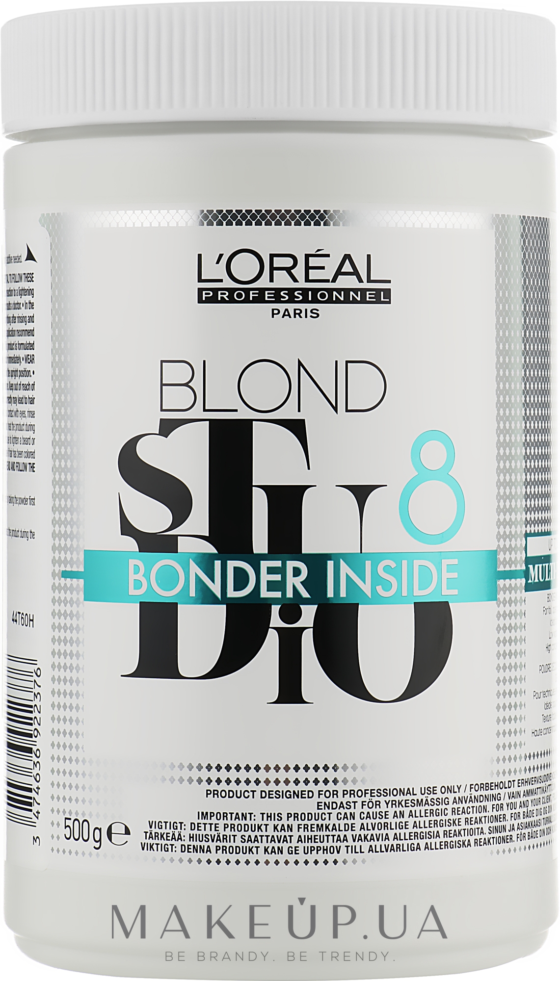Пудра для осветления - L'Oreal Professionnel Blond Studio MT8 Blonder Inside — фото 500g