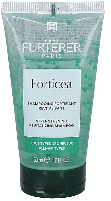 Укрепляющий восстанавливающий шампунь - Rene Furterer Forticea Strenghtening Revitalizing Shampoo (мини) — фото N1