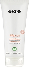 Крем для кучерявого та хвилястого волосся - Ekre Life.Curl Definition Cream — фото N1