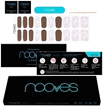 Набор гелевых наклеек для ногтей - Nooves Premium Glam Suzanne Glitter — фото N1