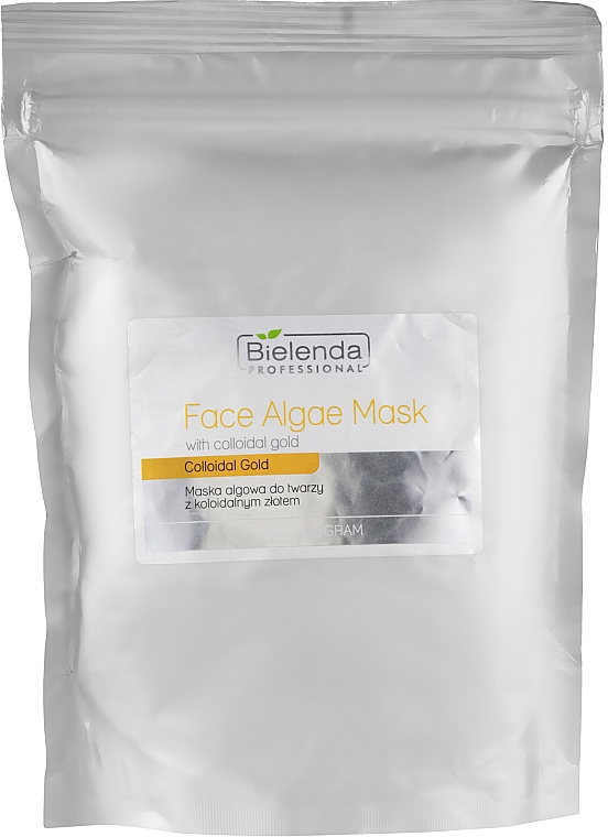 Альгинатная маска для лица с коллоидным золотом - Bielenda Professional Face Algae Mask (запасной блок)