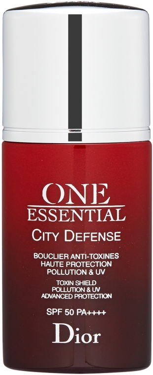 Защитная сыворотка для лица - Dior One Essential City Defense Toxin Shield Pollution UV SPF50 — фото N1