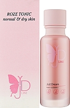Тоник для нормальной и сухой кожи - Just Dream Teens Cosmetics Roze Tonic Normal & Dry Skin — фото N2