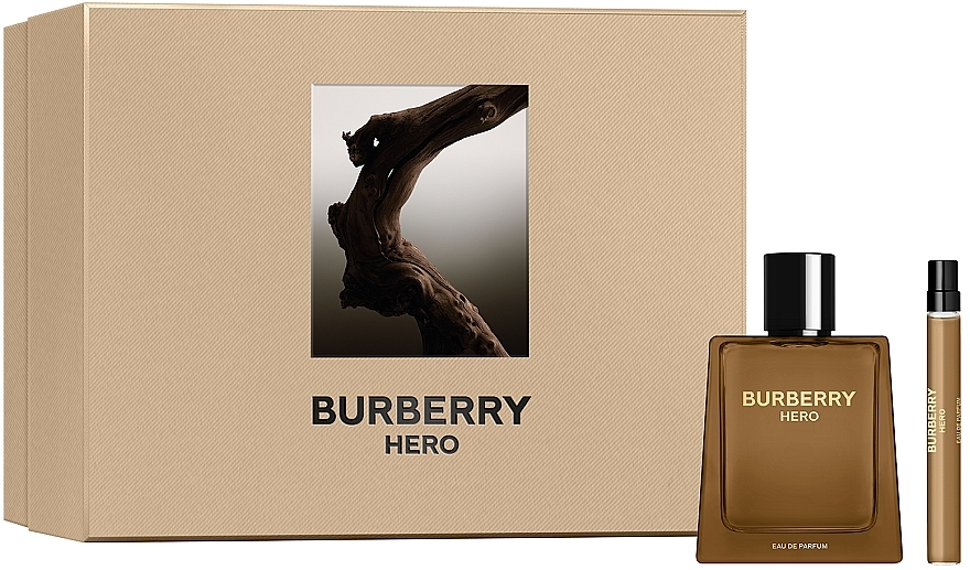 Burberry Hero - Набір (edp/100 ml + edp/mini/10 ml) — фото N1