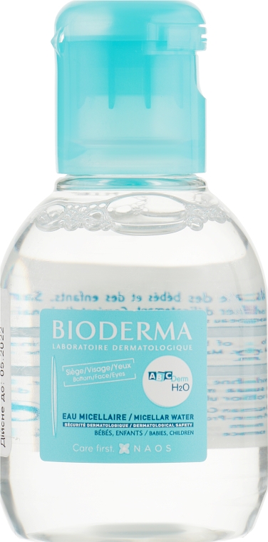 Детская мицеллярная вода - Bioderma Abcderm H2O Cleansing Water