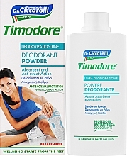 Порошок для ніг - Timodore Deodorant Powder — фото N2