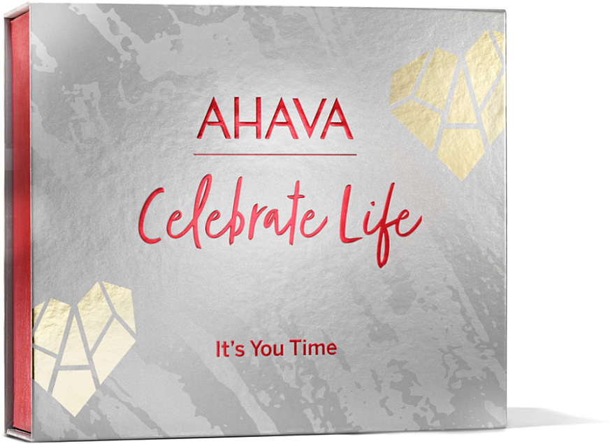 Набір - Ahava Celebrate Life It's You Time (h/cr/100ml + f/cr/100ml + b/cr/100ml) — фото N1