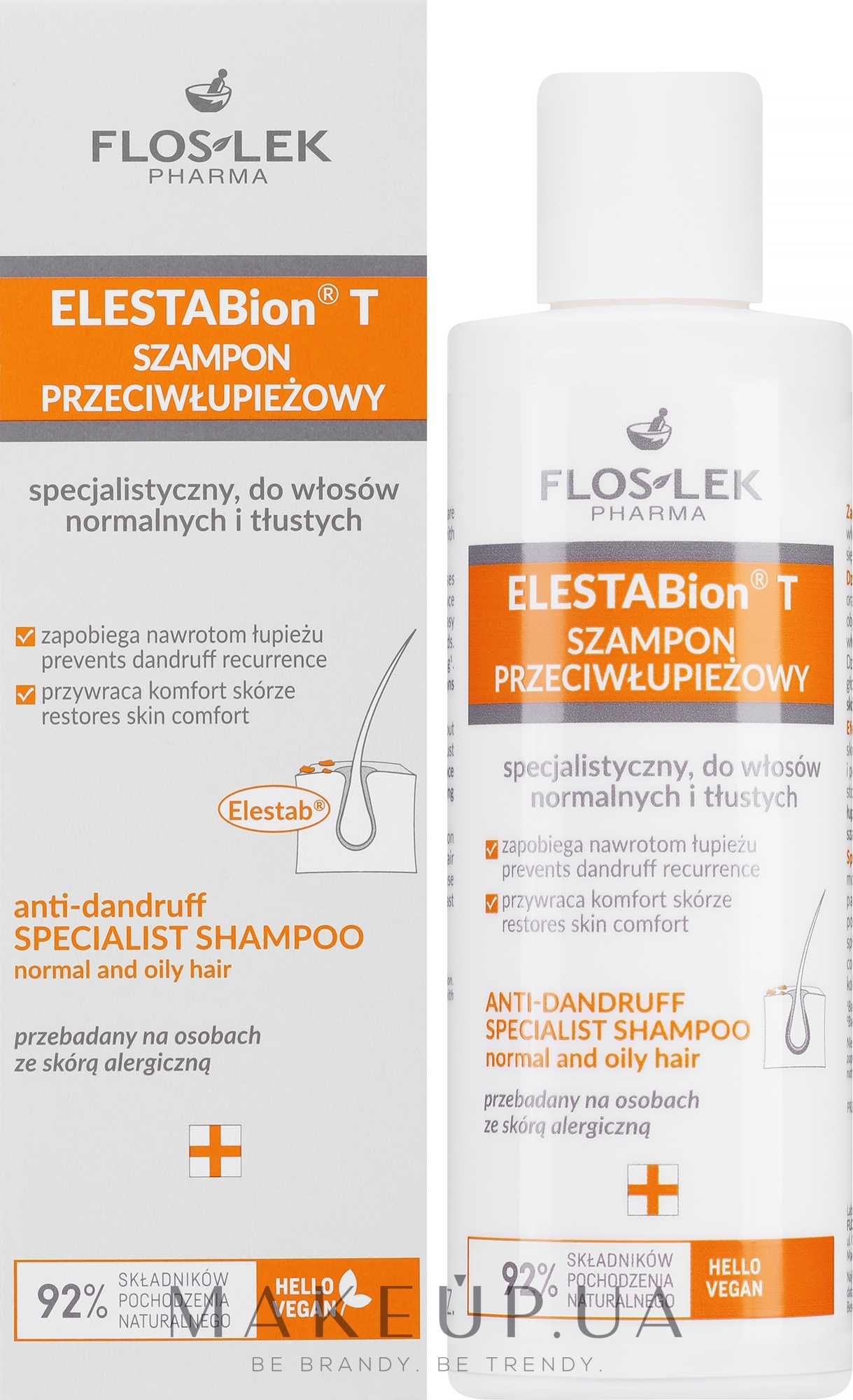 Шампунь для волос - Floslek Elestabion Anti-dandruff Shampoo — фото 150ml
