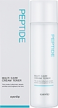 Мультифункціональний крем-тонер для обличчя з пептидами - Eyenlip Peptide Multi Care Cream & Toner — фото N2