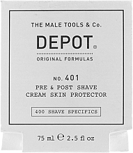Духи, Парфюмерия, косметика Защитный крем до и после бритья - Depot Shave Specifics 401 Pre & Post Cream Skin Protector