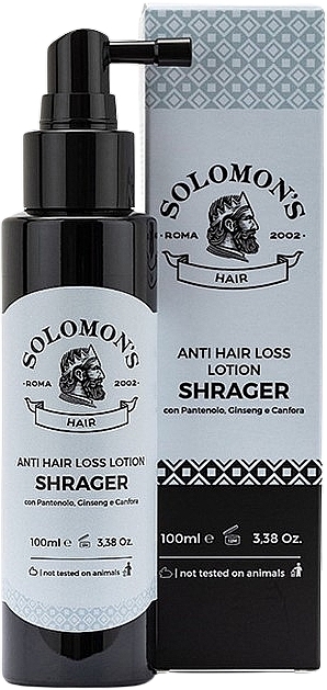 Лосьон против выпадения волос - Solomon's Anti Hair Loss Lotion Shrager — фото N1