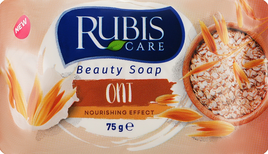 Мило "Овес" - Rubis Care Oat Beauty Soap — фото N1