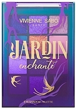 Палетка тіней для повік - Vivienne Sabo Jardin Enchante Eyeshadow Palette — фото N1