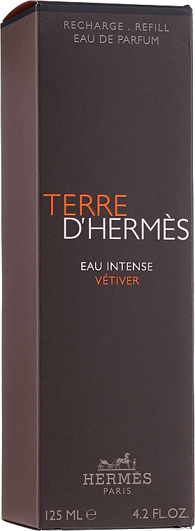 Hermes Terre d'Hermes Eau Intense Vetiver - Парфюмированная вода (сменный блок) — фото N2
