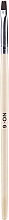 Духи, Парфюмерия, косметика Кисть для геля плоская, № 6, деревянная ручка - NeoNail Professional