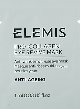 Духи, Парфюмерия, косметика Крем-маска для глаз против морщин - Elemis Pro-Collagen Eye Revive Mask (пробник)