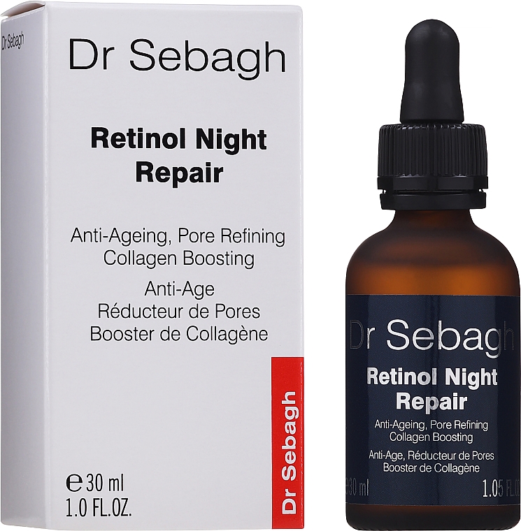 Антивікова нічна сироватка з ретинолом - Dr Sebagh Retinol Night Repair — фото N2
