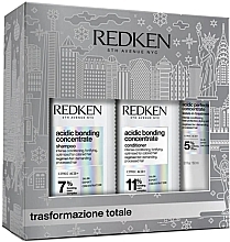 Парфумерія, косметика Набір - Redken Acidic Bonding Concentrate Set (shm/300ml + cond/300ml + cr/150ml)