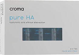 Парфумерія, косметика Бустер для обличчя з гіалуроновою кислотою - Croma Pure HA