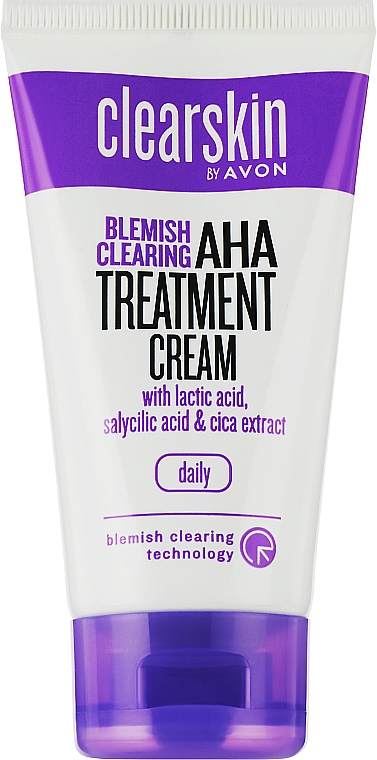Крем-догляд "Для проблемної шкіри обличчя" - Avon Clearskin AHA Treatment Cream — фото N1