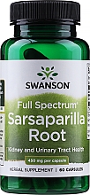 Духи, Парфюмерия, косметика Диетическая добавка "Корень сарсапариллы" 450 мг, 60 шт - Swanson Sarsaparilla Root