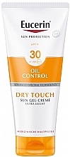 Парфумерія, косметика Сонцезахисний ультралегкий гель-крем з матувальним ефектом - Eucerin Oil Control Dry Touch Sun Gel-Cream SPF30